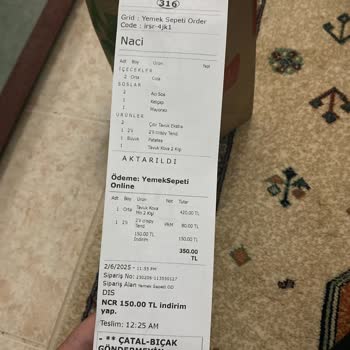 Yanlış Sipariş Ve Müşteri Hizmetlerine Ulaşamama Sorunu