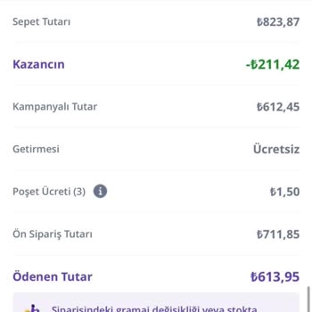 Getir'de Şaşırtıcı Ekstra Ücretler Ve İade Sorunları