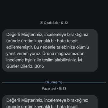 Kısa Sürede Yıpranan Ayakkabı Ve Yetersiz Müşteri Hizmeti