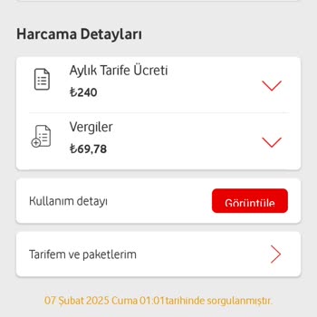 Bilgim Dışında Yüksek Fatura Ve Tarifeler