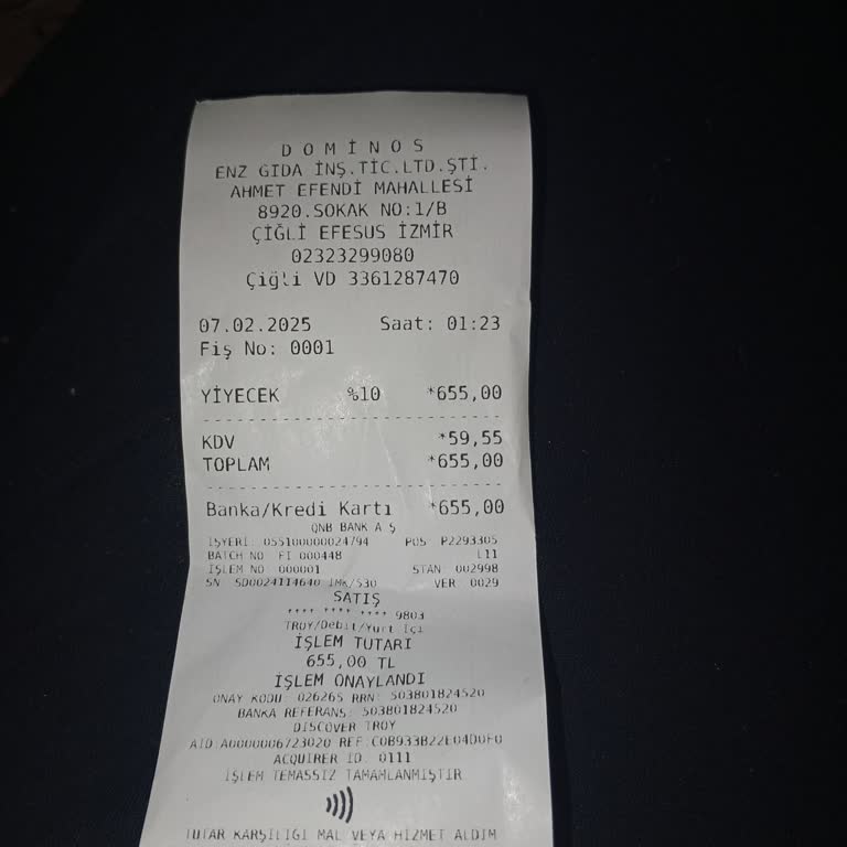 Geciken Soğuk Pizza Teslimatı