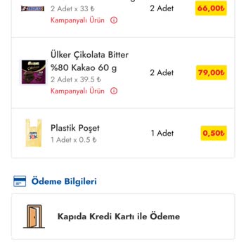 Kampanya Ürünlerinin Yüklenmemesi Ve Yetersiz Müşteri Hizmetleri