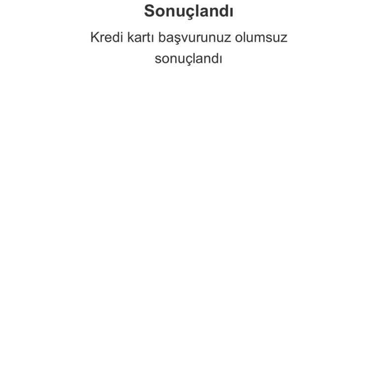 Kredi Kartı Başvurum Neden Onaylanmıyor