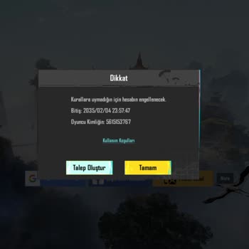 PUBG Hesabım Haksız Yere Banlandı!