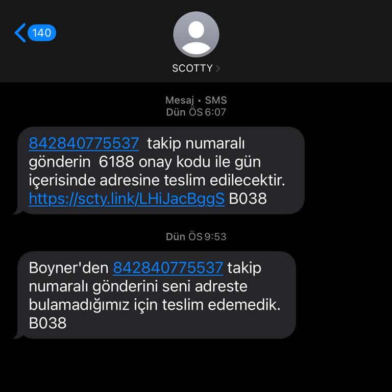Boyner'den Beklenmeyen Teslimat Sorunu