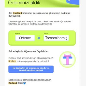 Kodland Eğitim Platformunda İade Sorunu