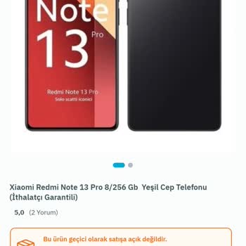 Kullanılmış Ürünlerin Yeniden Satışı Hakkında Şikayet