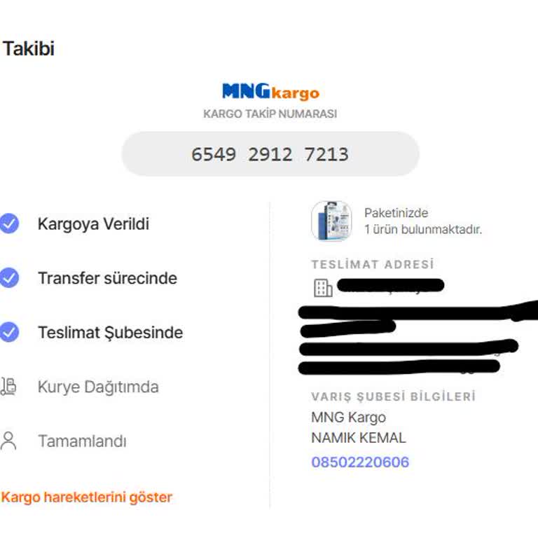 Adrese Teslim Edilmeyen Kargo Sorunu