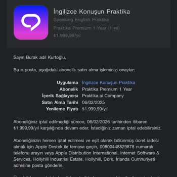 İzinsiz Abonelik Ücreti Kesintisi