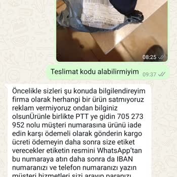 Yanlış Ürün Teslimatı Ve İade Talebi