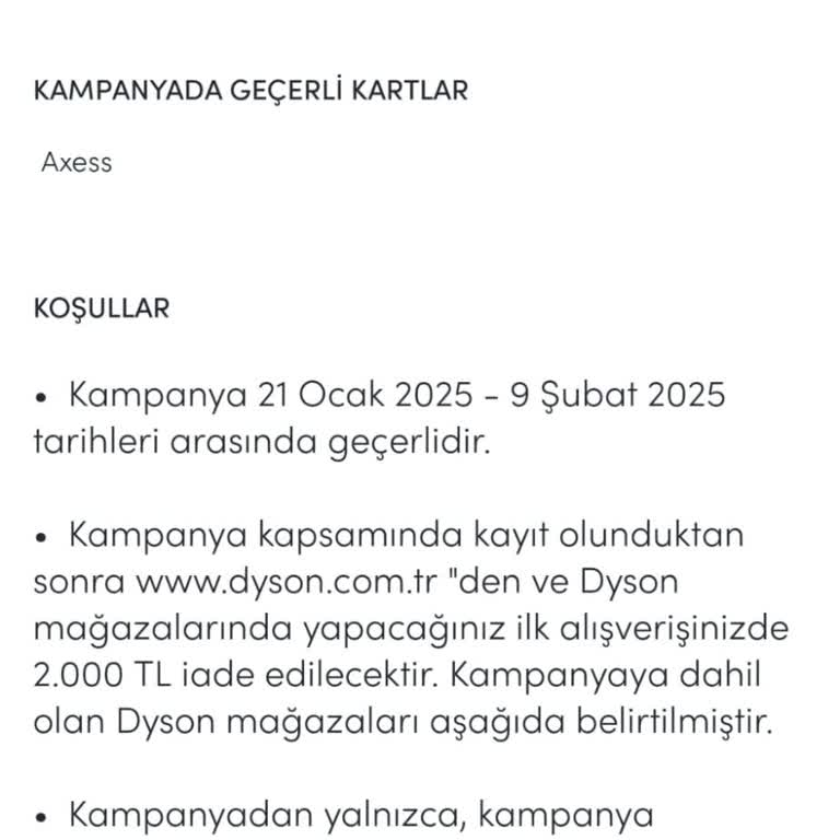 Akbank Dyson Kampanyasında Haksız İade Sorunu