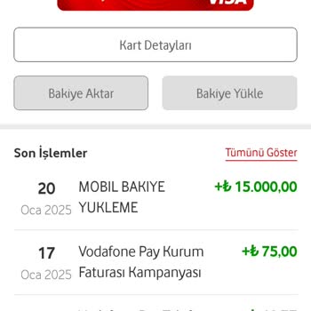 Vodafone Pay'de Bloke Edilen Para İadesi Sorunu