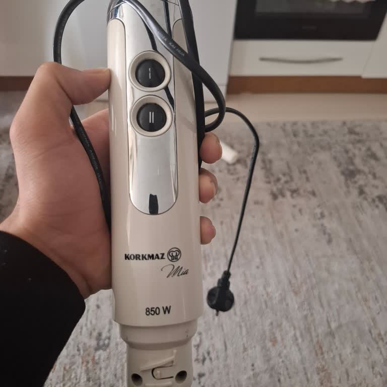 Korkmaz Blender Setinde Yanık Kokusu Ve Motor Arızası