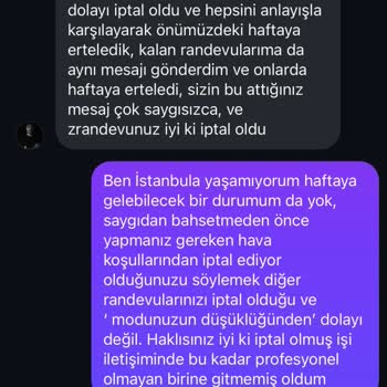 Randevu İptali Ve İletişim Eksikliği