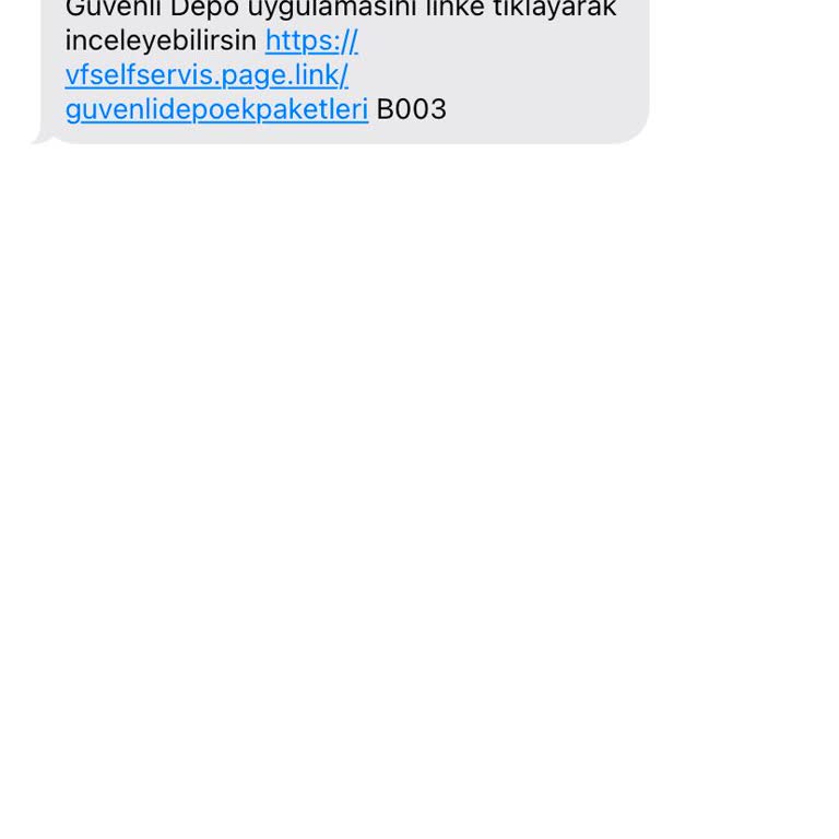 İstem Dışı Vodafone SMS'leri Rahatsız Ediyor