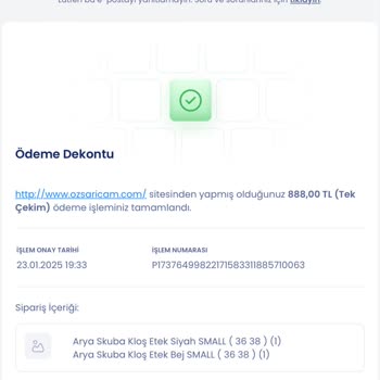 Özsarıçam'da Müşteri İlişkileri Ve İade Sorunu