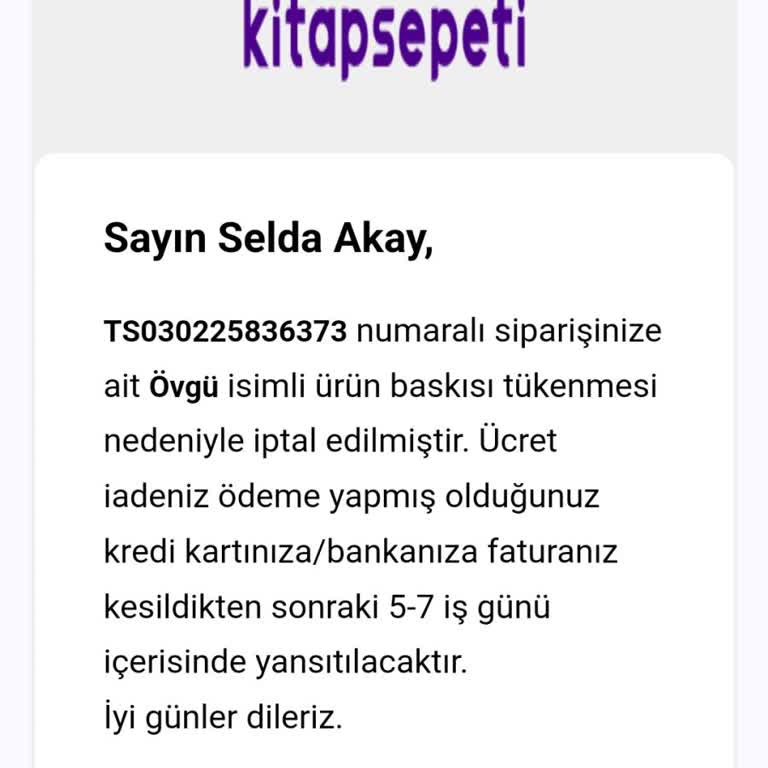 Yanlış Bilgilendirme Ve İade Ücreti Sorunu