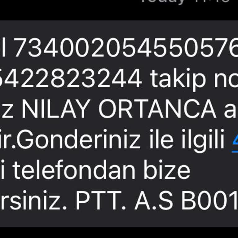 PTT Kargo Kuryesinin İletişimsiz Ve Saygısız Teslimat Davranışları