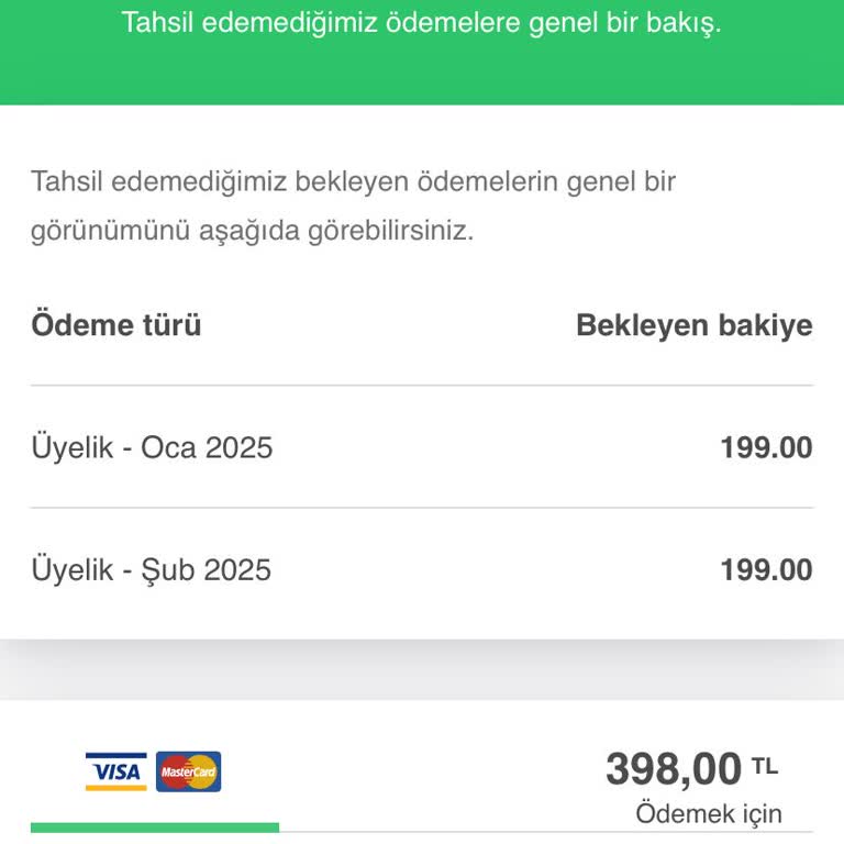 CV Marker Üyelik Ücreti Sorunu