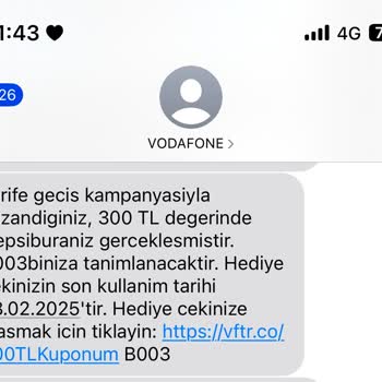 Vodafone Kupon Linki Sorunu Ve Müşteri Hizmetleri Erişimsizliği