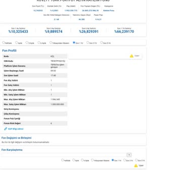 Ziraat Katılım Altın Fonunda Ani Değer Kaybı