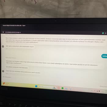 Amazon'dan İade Sürecinde Yaşanan Sorunlar Ve Yanlış Bilgilendirme