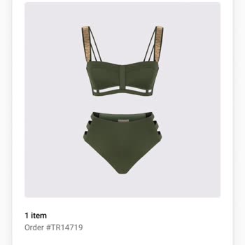 Lilyrose Ürünü Havuzda 1 Kez Giyindim Ve Taşları Düştü