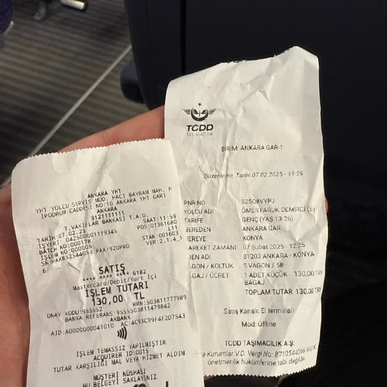 Hızlı Tren Biletinde Valiz Ücreti Şoku!