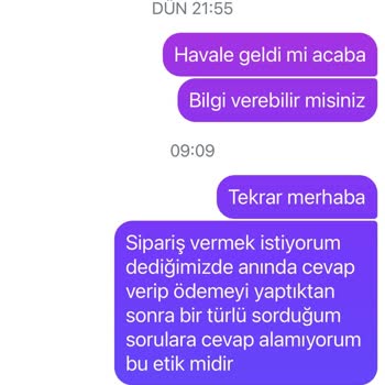 Instagram'dan Sipariş Verdim, Butikten Ses Yok