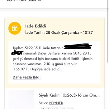 Boyner'den Siparişim Hala Ulaşmadı