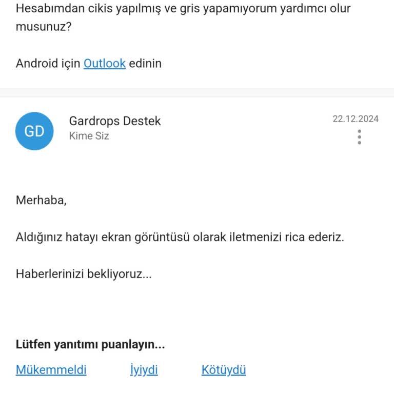 Gardrops Üyelik Sorunu Ve İletişim Eksikliği