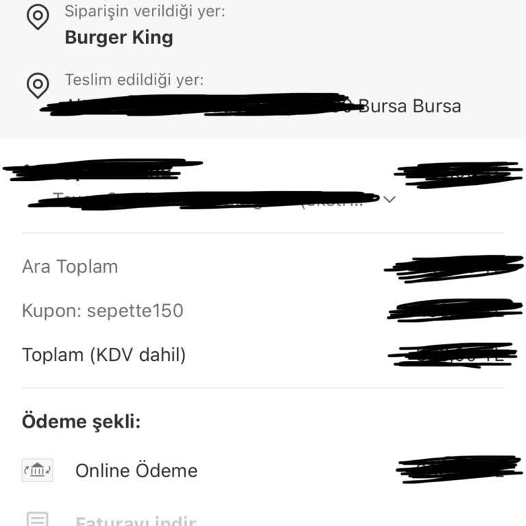 Yemeksepeti'nde Fiş Talebi Sorunu Ve Müşteri Hizmetleri Engeli