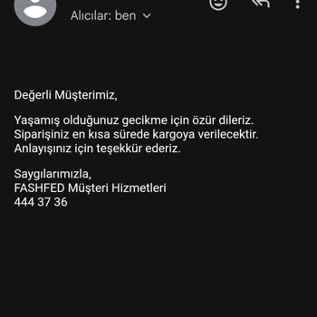 Fashfed Kampanya Sonrası İptal Edilen Siparişle Mağduriyet