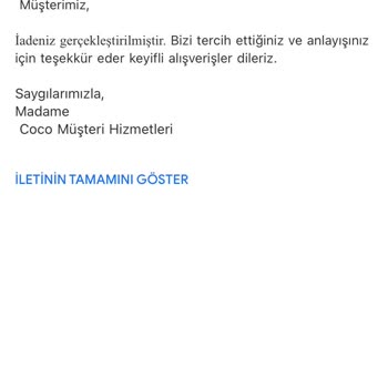 Bekletilen Siparişin Ani İptali