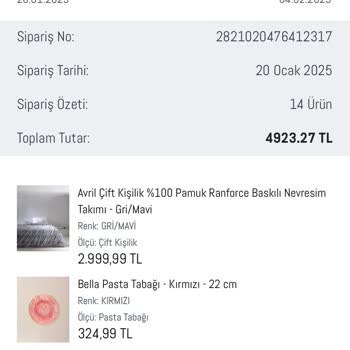 Bekletilen Siparişin Ani İptali