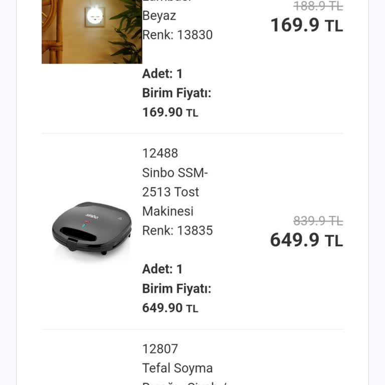 Kullanılmış Ürün Gönderimi Ve Değişim Talebi