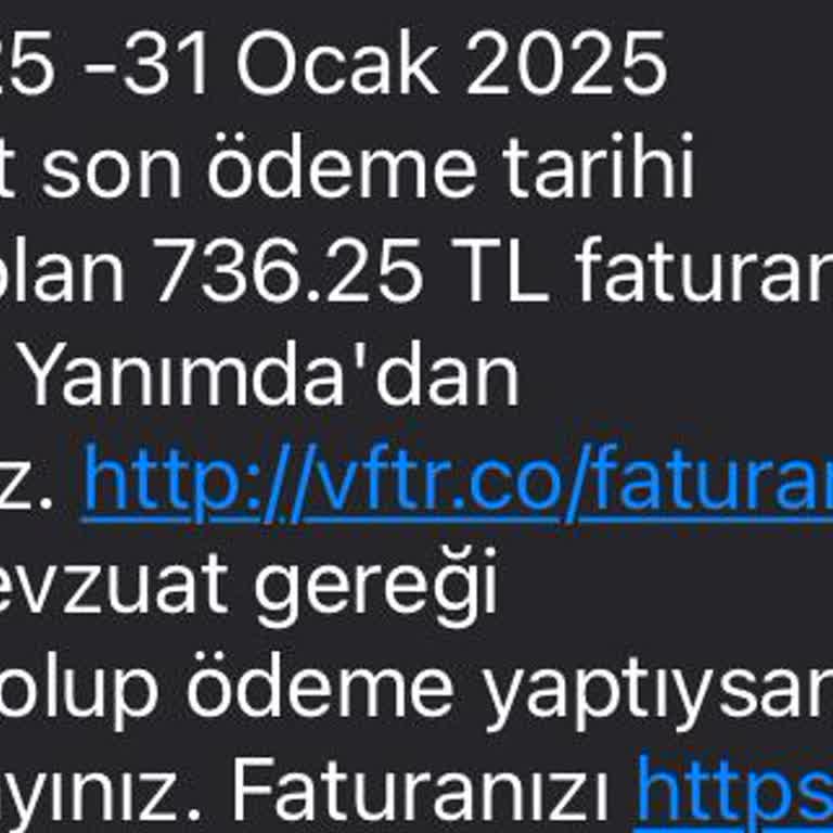 Vodafone Fatura Hataları Ve Müşteri Hizmetleri Sorunu