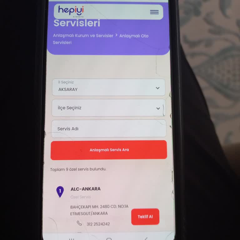 Mini Onarım Hizmeti Eksikliği