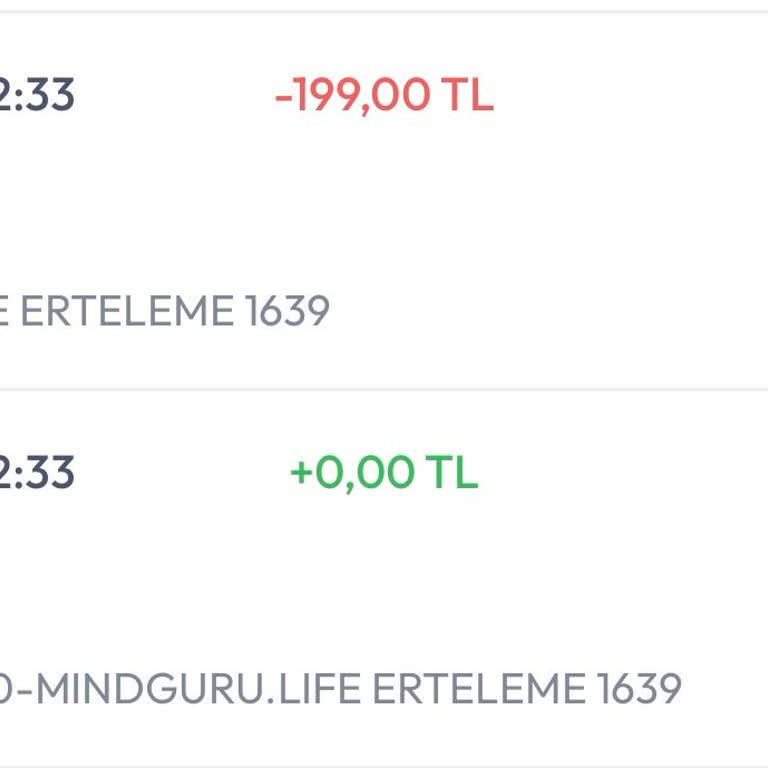 Mindguru Yanlış Yüklenen Programın Üyelik İptali Sorunu