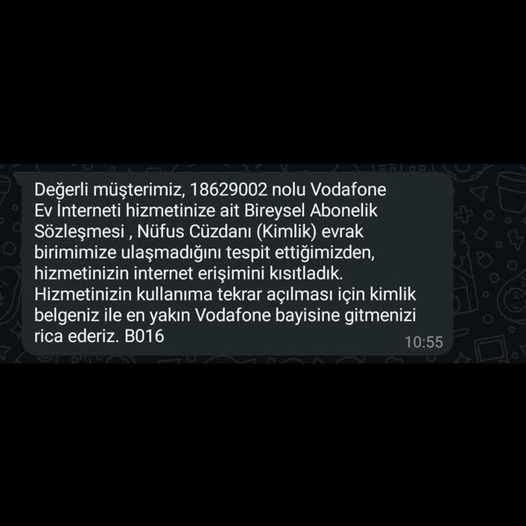 Vodafone İnternet Bağlantı Sorunu Ve Müşteri Hizmetleri İlgisizliği