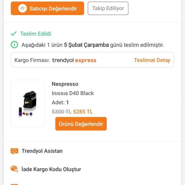 Trendyol Megashopptr Fatura Şikayeti