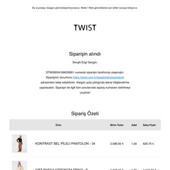 Sipariş Kargoya Verilmedi Ve İade İşlemi Yapılmadı