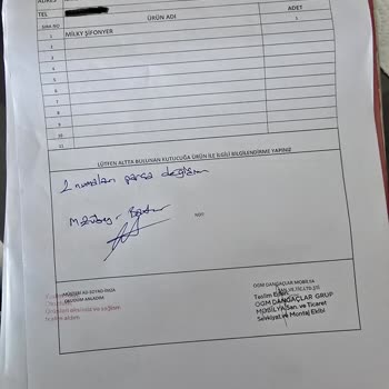 Kelebek Mağazasından Eksik Parça Sorunu