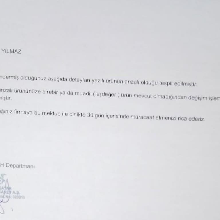 Garanti Sürecinde İletişimsizlik Ve Çözüm Eksikliği