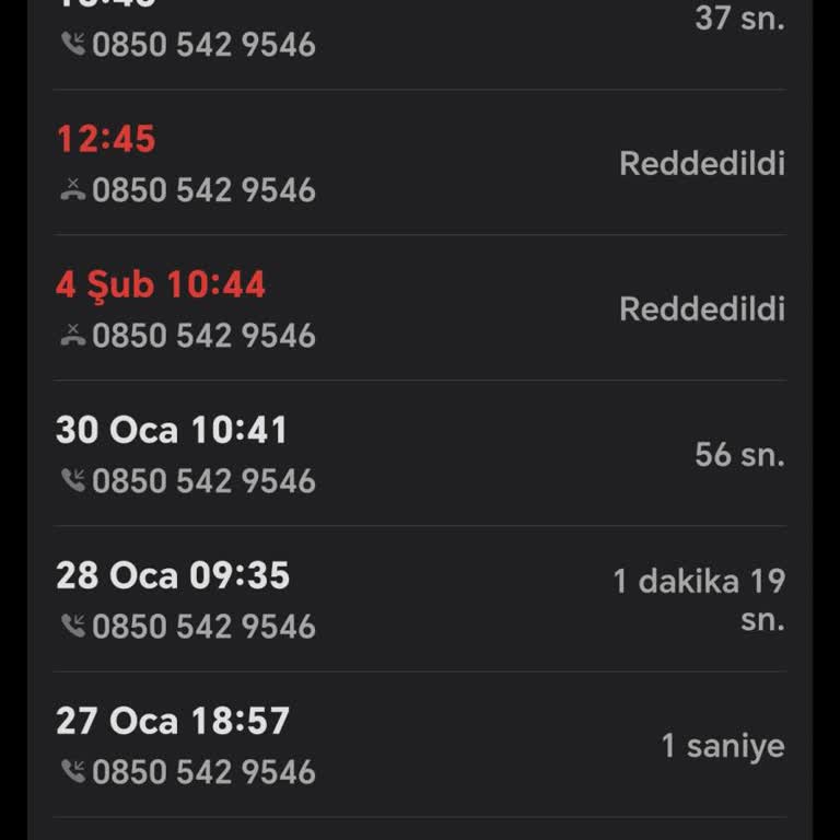 Sürekli Aramalarla Rahatsız Ediliyorum