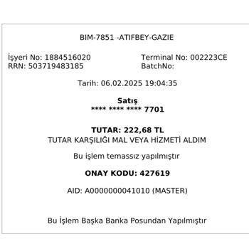 BİM Ödeme Onayı Alınmasına Rağmen Ürün Teslim Edilmiyor