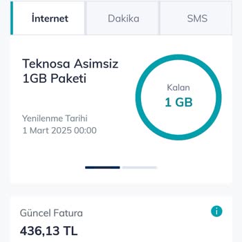 Türk Telekom Uygulamasında Beklenmedik 1 GB İnternet Ücreti