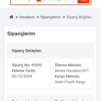 Sipariş İptali Ve Para İadesi Sorunu