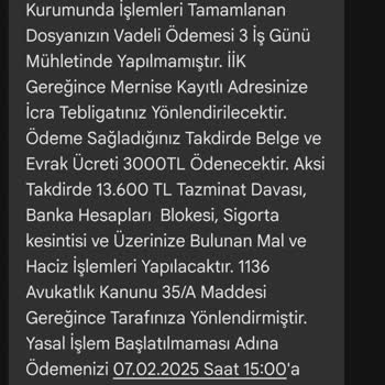 Danışmanlık Hizmetleri İle İlgili Şikayet