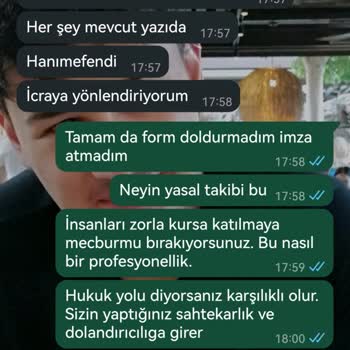 Danışmanlık Hizmetleri İle İlgili Şikayet